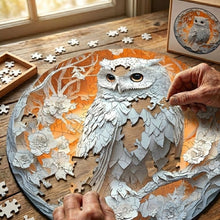 Lade das Bild in den Galerie-Viewer, EulenGlück Puzzle - Puzzle für ruhige, kreative Stunden