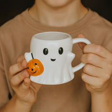 Lade das Bild in den Galerie-Viewer, Kürbisgeist Tasse - Süßer Geist mit Kürbis - perfekt für Halloween