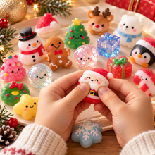 Carica l'immagine nel visualizzatore di Gallery, 24-Tage Squishy-Überraschung Adventskalender 2026 - Nachhaltiger Spielspaß