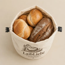 Lade das Bild in den Galerie-Viewer, LaibLiebe – natürlicher Brotbeutel aus echtem Bienenwachs - Brot länger frisch halten