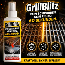 Lade das Bild in den Galerie-Viewer, GrillBlitz Grillreiniger - Sauberer Grillrost. Weniger Schrubben.