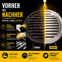 Lade das Bild in den Galerie-Viewer, GrillBlitz Grillreiniger - Sauberer Grillrost. Weniger Schrubben.