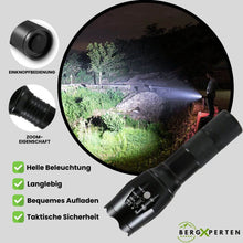 Lade das Bild in den Galerie-Viewer, Lumen Pro - taktische Taschenlampe für pure Helligkeit und Sicherheit