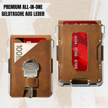 Lade das Bild in den Galerie-Viewer, Louis - Premium All-in-One Geldtasche aus Leder