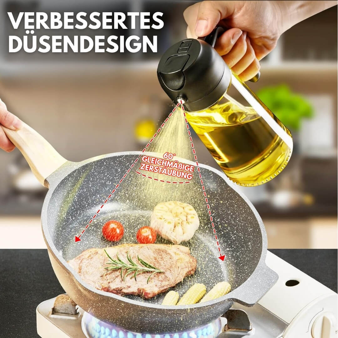 ÖlMeister - Dispenser olio 2 in 1 - Promozione speciale 1+1 Gratis