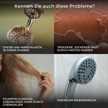 Carica l'immagine nel visualizzatore di Gallery, Hautglanz Beauty Soffione doccia - pelle visibilmente più bella