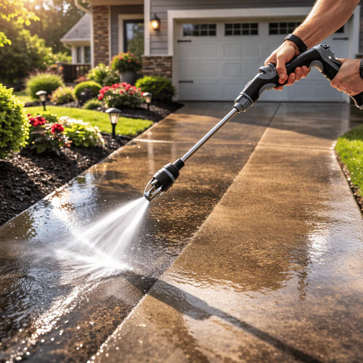 Turbowasher - Idropulitrice potente per ogni tubo da giardino