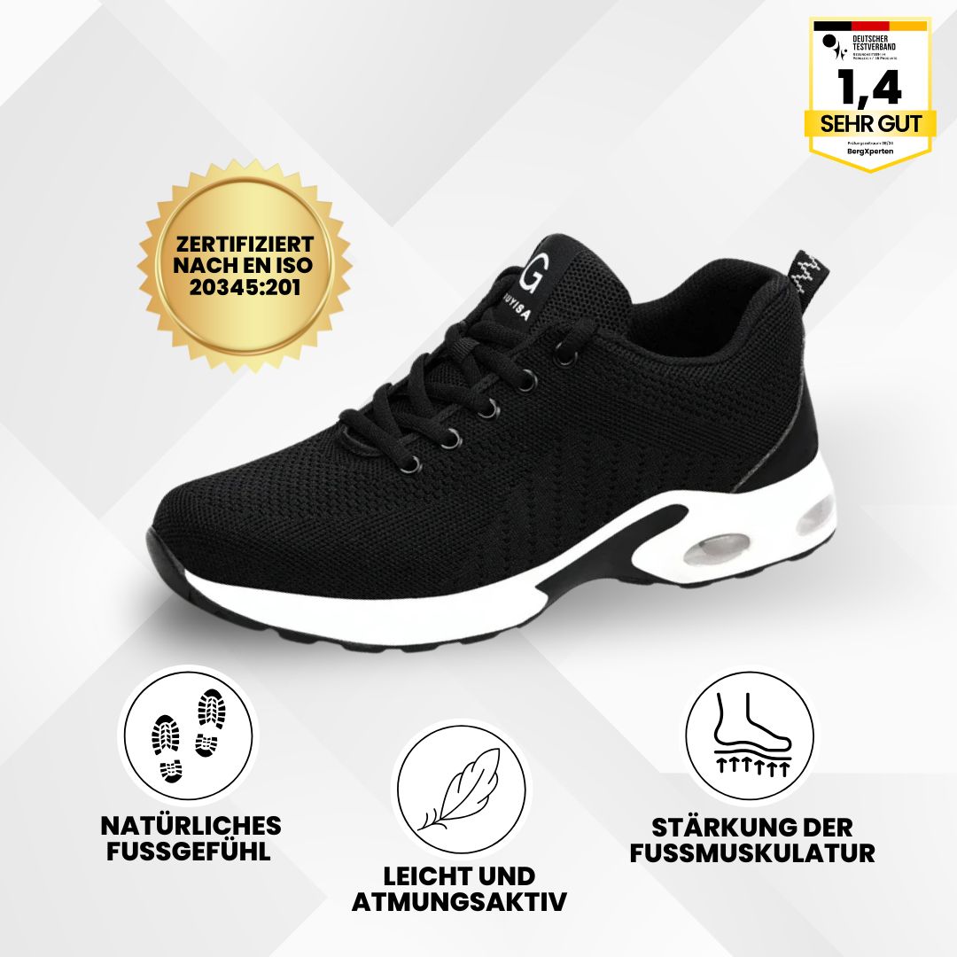 Orthostahl - scarpa antinfortunistica ergonomica e antidolore - Certificata secondo EN ISO 20345