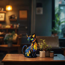 Carica l'immagine nel visualizzatore di Gallery, Leuchtkatze – La lampada artigianale che fa brillare i cuori
