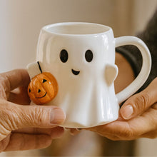 Lade das Bild in den Galerie-Viewer, Kürbisgeist Tasse - Süßer Geist mit Kürbis - perfekt für Halloween
