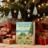 Calendario dell'Avvento magico con vetro di mare – Ogni giorno un vero tesoro ritrovato