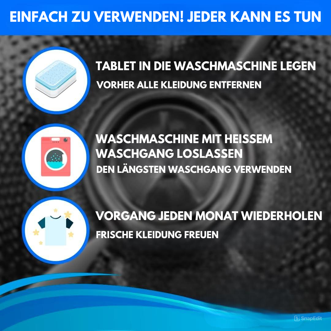 CleanTab - Rubinetto per lavatrice