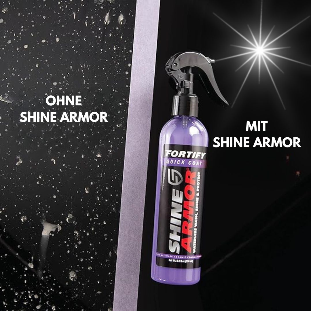 Shine Armor - Detergente lucidante e protettivo antigraffio 3 in 1 per la tua auto
