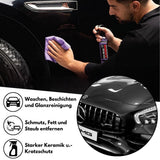 Shine Armor - Detergente lucidante e protettivo antigraffio 3 in 1 per la tua auto