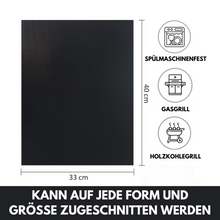 Carica l'immagine nel visualizzatore di Gallery, Set di 5 GrillMat - tappetini per griglia di alta qualità per una grigliata salutare
