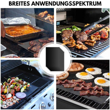 Carica l'immagine nel visualizzatore di Gallery, Set di 5 GrillMat - tappetini per griglia di alta qualità per una grigliata salutare
