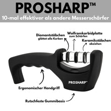 Carica l'immagine nel visualizzatore di Gallery, ProSharp - Affilacoltelli professionale e premiato con 3 fasi - Pietra in ceramica
