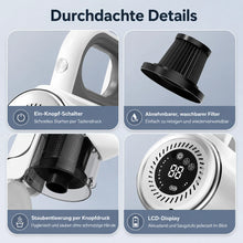 Carica l'immagine nel visualizzatore di Gallery, ReinKraft Pro –  Kabelloser 2-in-1 Premium-Akku-Staubsauger starker Zyklon-Saugkraft
