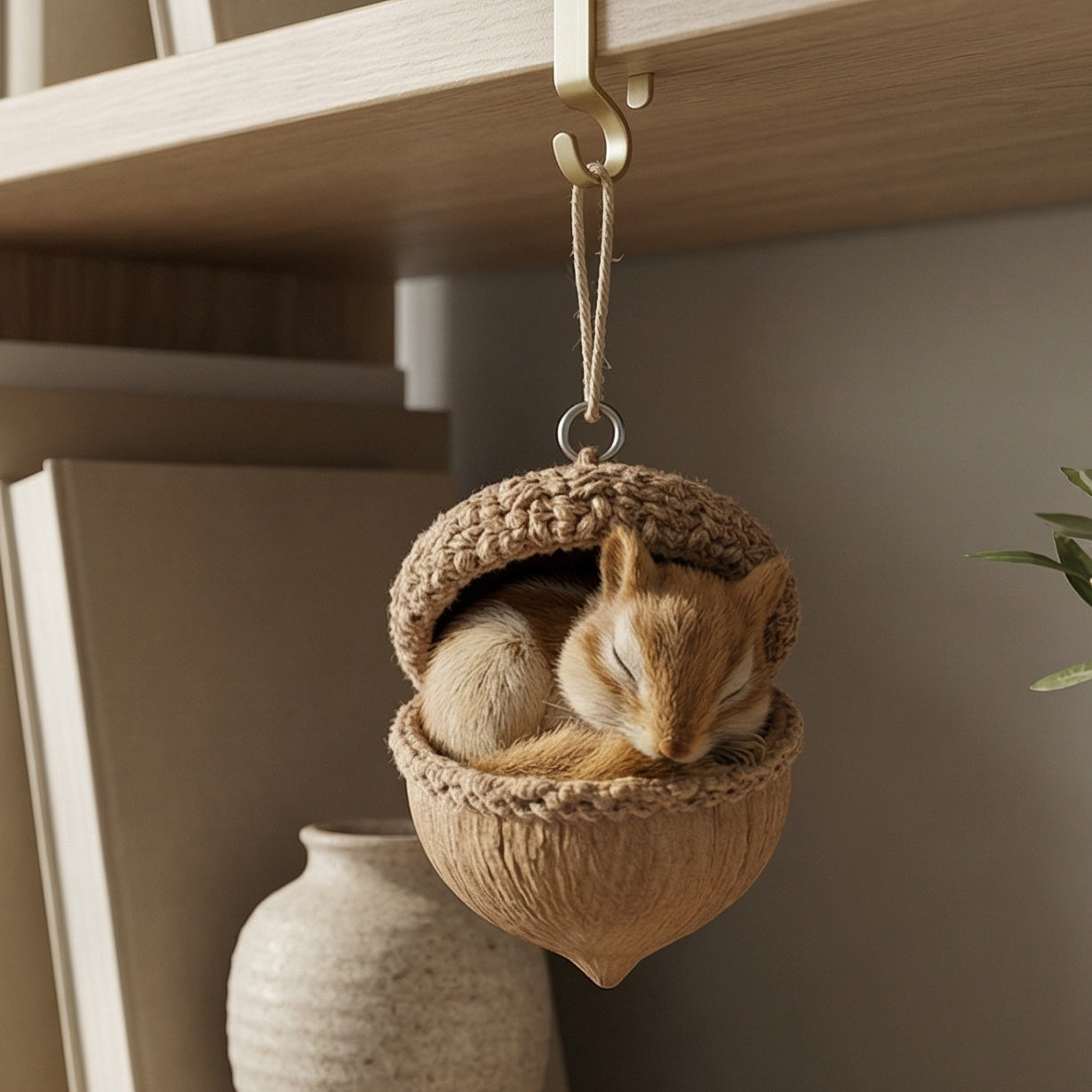 Amici del bosco addormentati - Incantevoli decorazioni naturali per la casa e il giardino