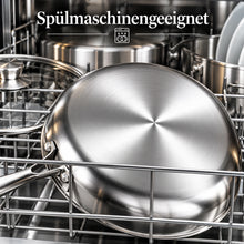 Carica l'immagine nel visualizzatore di Gallery, BratWerk – Edelstahl-Hybridpfanne ohne PFAS &amp; PTFE
