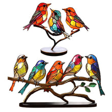 Carica l'immagine nel visualizzatore di Gallery, Scultura di uccello artigianale e colorata – perfetta per la casa, l'ufficio o come regalo
